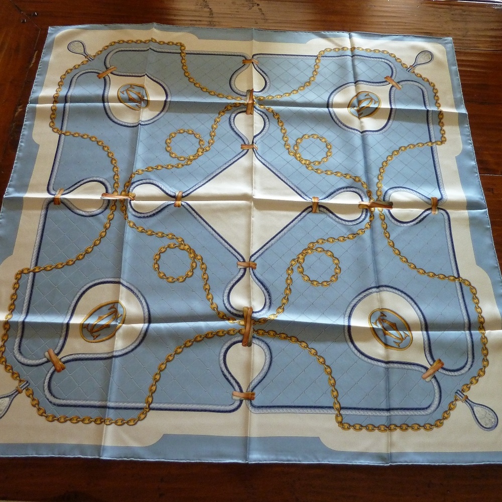 Authentic Cartier Scarf